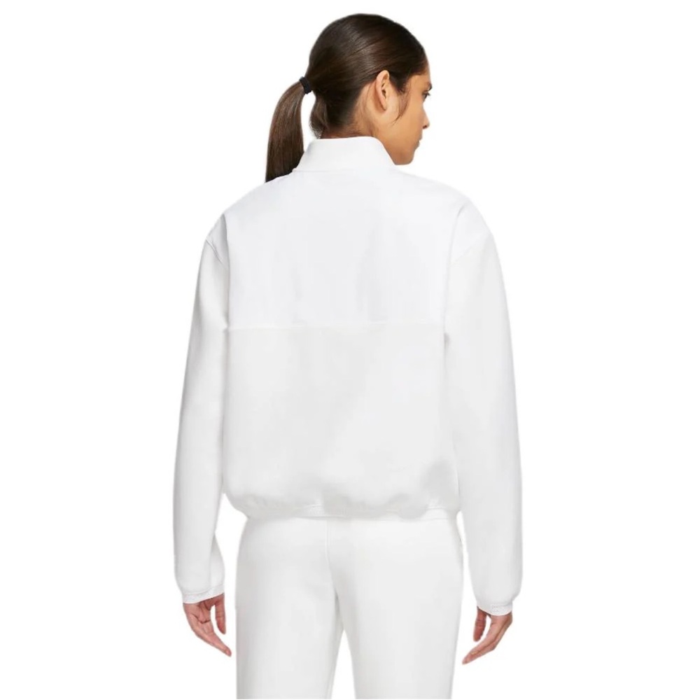 Nike bomber jacket - white- size Large